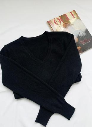 Джемпер, кофта, пуловер, черный, кашемир, базовый, esmara4 фото