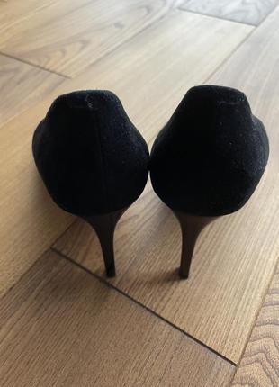 Классические чёрные туфли на шпильках bravo moda3 фото