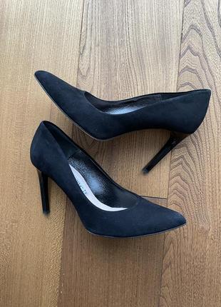 Классические чёрные туфли на шпильках bravo moda1 фото