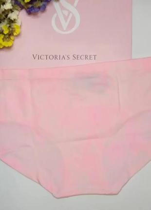 М'які безшовні трусики хипстери bas de bikini hipster pink victoria's secret2 фото