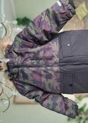 Куртка парка пуховик на хлопчика