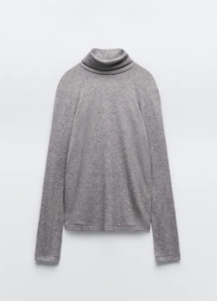 Базовый серый гольф размер s. м zara оригинал новая коллекция