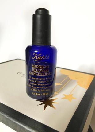 Ночной восстанавливающий концентрат для лица kiehl's midnight recovery concentrate3 фото