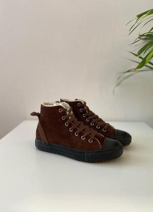 Утеплені кеди converse