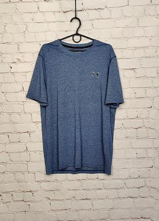 Футболка спортивная мужская тренировочная тренировки under armour threadborne fitted