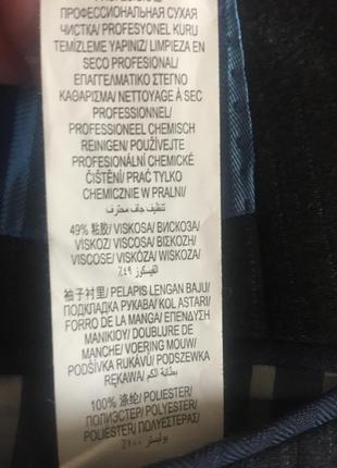 Піджак 100% вовна m&s, marks&spenser collechion luxury woolmark, chest 106см/42in medium 52 eur, 185/106a7 фото