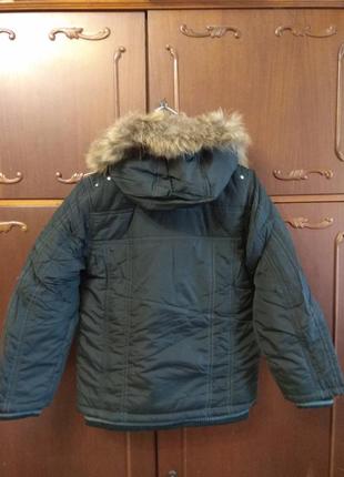 Зимняя куртка kiko для мальчика с ростом158 см2 фото