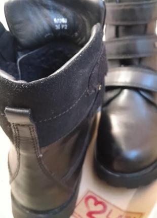 Ботинки зимние bartek для мальчика, черные 36 р4 фото