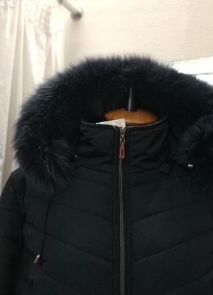 Теплое стёганое зимнее пальто/куртка размеры 48-643 фото