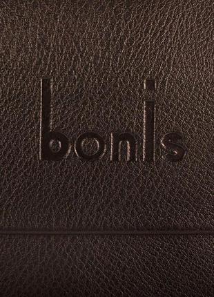 Барсетка bonis барсетка чоловіча з якісного шкірозамінника bonis shis8607-brown5 фото