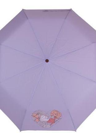Складаний парасолька airton зонт жіночий напівавтомат airton z3631ns-4190