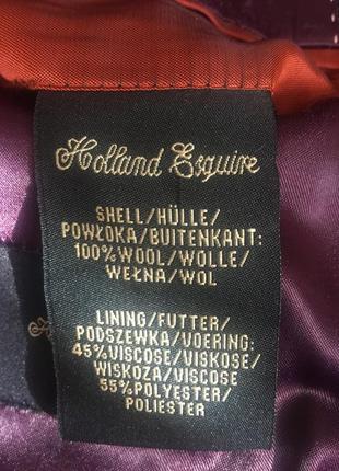 Пиджак holland esquire 40r/34r eur 50r 100% шерсть5 фото