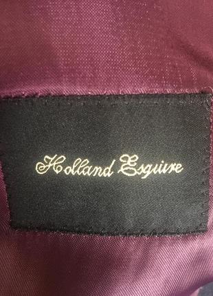 Пиджак holland esquire 40r/34r eur 50r 100% шерсть7 фото