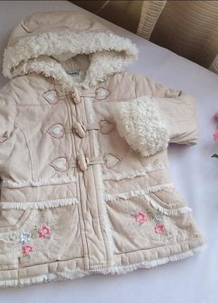 Курточка-пальто для дівчинки