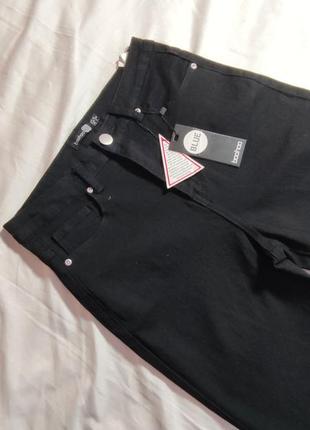 Жіночі однотонні джинси boohoo, розмір s(36), чорний5 фото