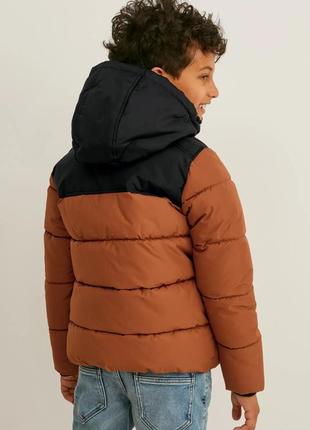 Підліткова зимова куртка для хлопчика c&a німеччина розмір 146, 152, 158, 1642 фото