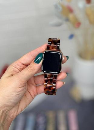 Янтарный ремешок apple watch1 фото