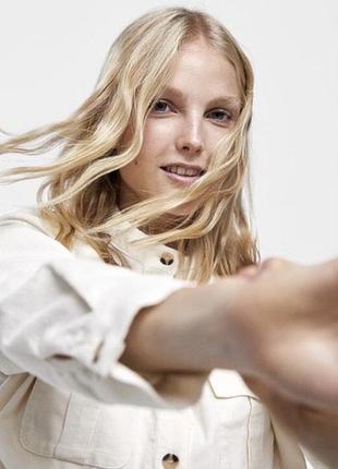 Рубашка zara м 6