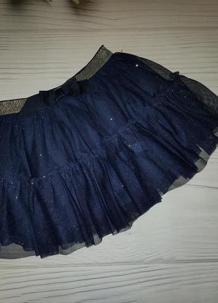 Красивенная юбка  с блестками h&m1 фото