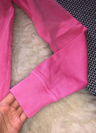 Худи трехнитка superdry оригинал baby pink кофта капюшон8 фото