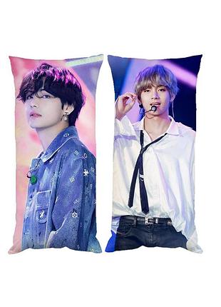 Подушка kpop bts кім техьон двостороння 30*50 см (pp0225)