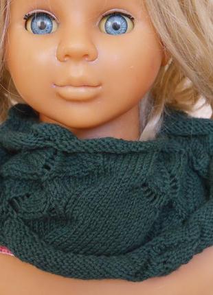 Шарф-хомут в'язаний