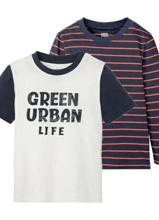 Комплект для хлопчика lupilu❤️ футболка+ реглан