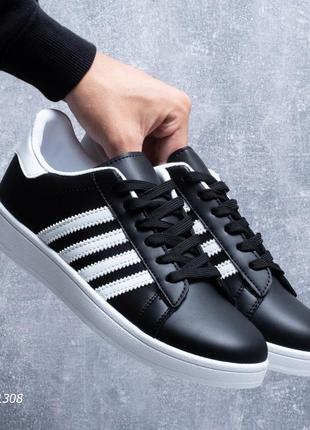 Кроссовки gazelle black white 42  кросівки чорні