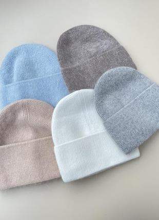 Тепла жіноча базова шапка