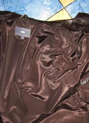 Стильна жіноча шкіряна куртка — плащ tcm. німеччина. лот 2613 фото