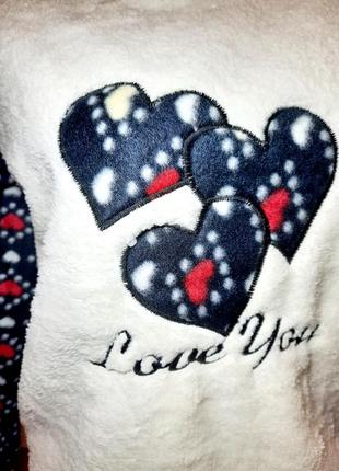 Пижама махра🔥m l xl 2xl xxl 44 46 48 50 52 р. махровая теплая зима осень женская одежда для сна домашняя белье флис размеры