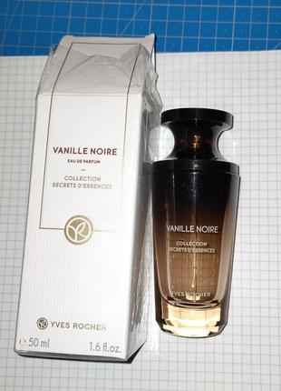 Yves rocher парфюмированная вода vanille noire, флакон пустой для коллекции.1 фото