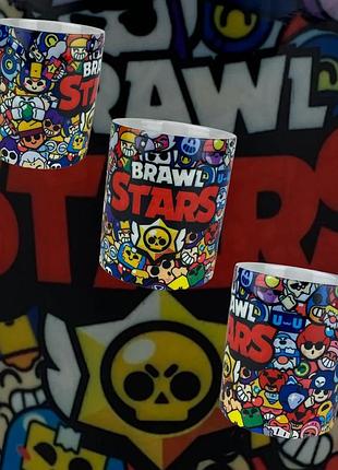 ● детская чашка - бравл старс ● 32 принта