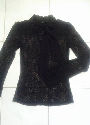 Женская кружевная гипюровая блуза1 фото