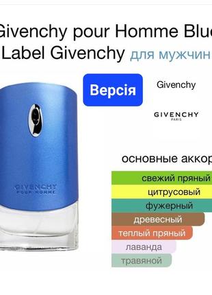 Givenchy pour homme blue
label givenchy для мужчин