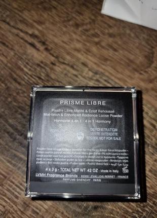 Пудра  givenchy prisme libre ( новая запечатаная) + кожаный футляр с зеркалом3 фото
