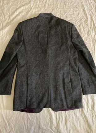 Crombie tweed пиджак шерсть м-л2 фото