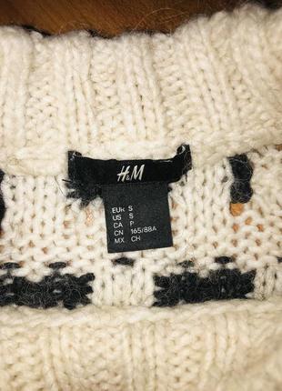 Свитер оверсайз h&m 3
