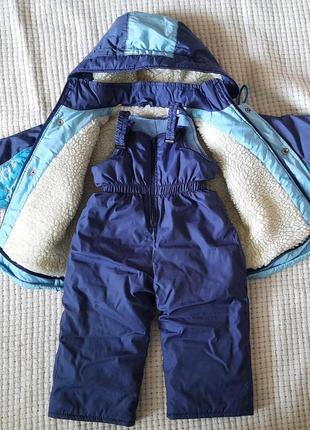 Зимній комбінезон тройка для новонародженного