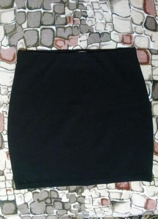 Черная мини юбка, gloria jeans1 фото