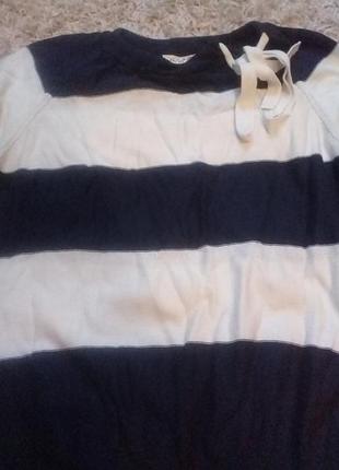 Стильная кофточка  в полоску 3