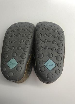 Ботіночки р.20 clark’s first shoes4 фото