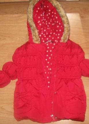 Куртка george 2-3года еврозима