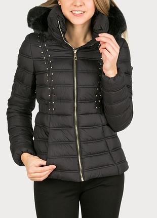 Зимняя куртка, пуховик m-l от guess оригинал как zara, mango