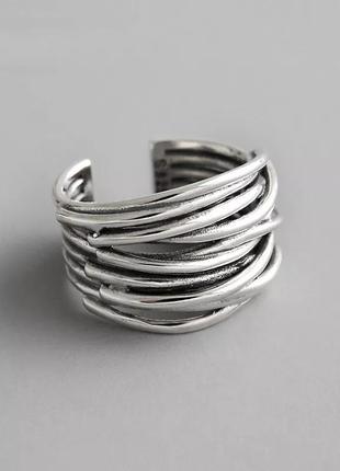 Кільце кольцо перстень каблучка сріблясте стильне модне тренд якісне нове4 фото