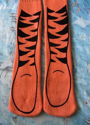 Класні теплі носки гетри «тигр»2 фото