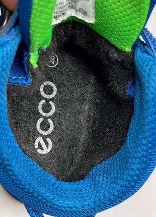 Дитячі зимові шкіряні черевики ecco urban hiker 26р, чоботи ботінки  екко для хлопчика9 фото