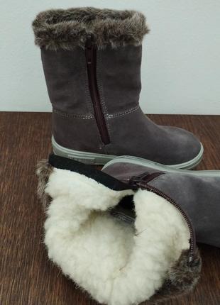 Зимові чоботи фірмові бренд овчина2 фото