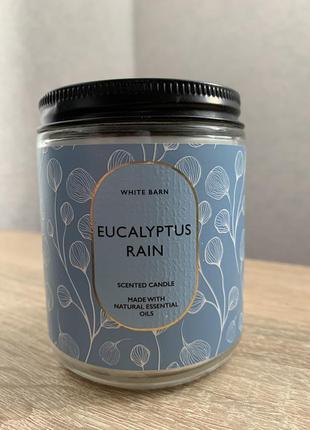 Свічка eucalyptus rain ☔️1 фото