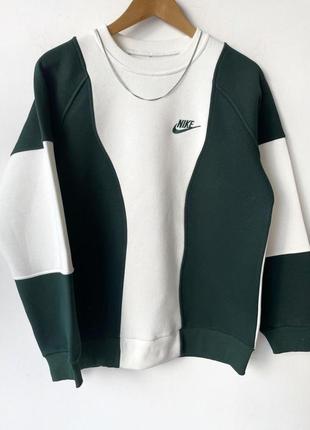 Свитшот nike мужской / женский винтажный белый